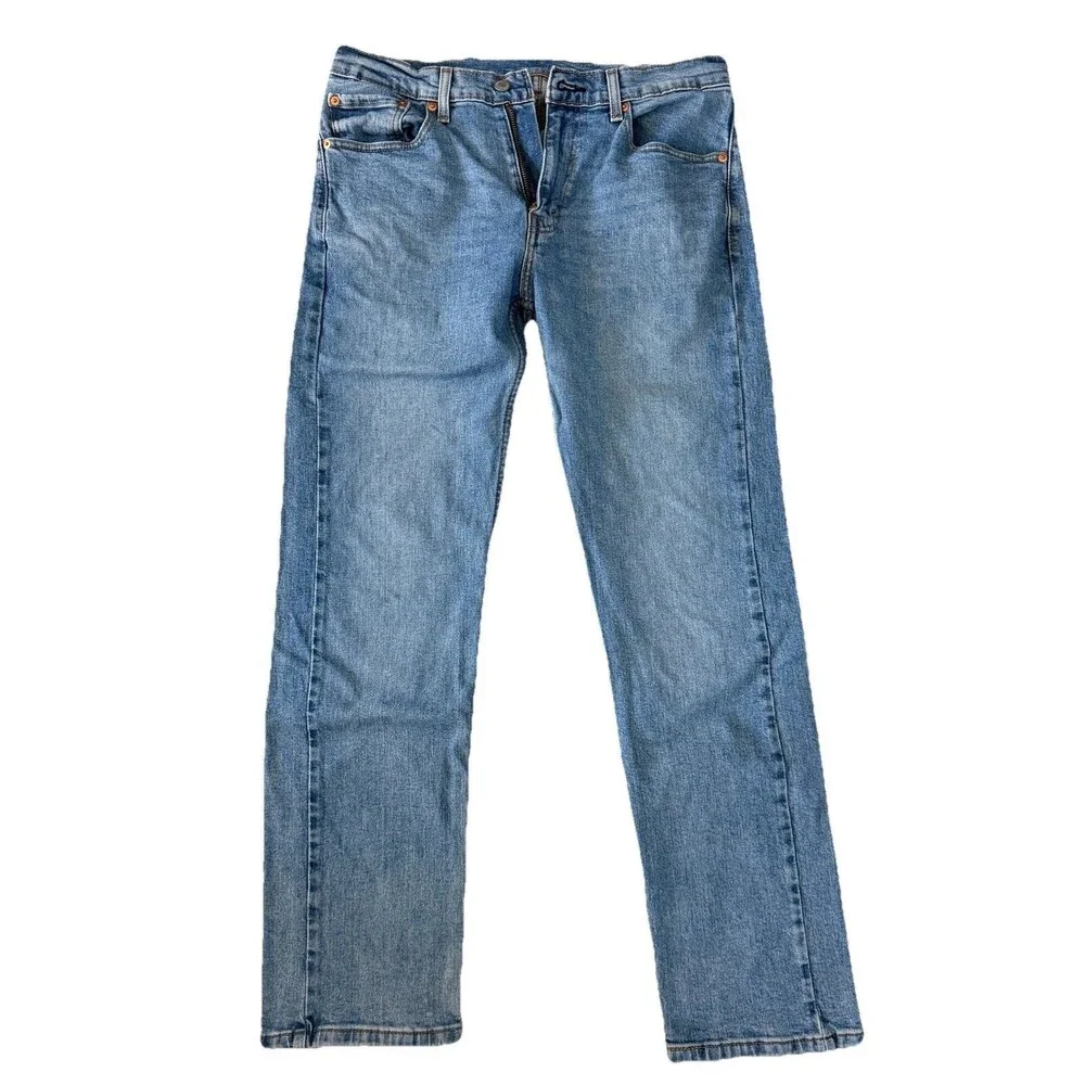 Levi’s 505 Men Denim Jeans Straight Fit, Blue W32/L32
